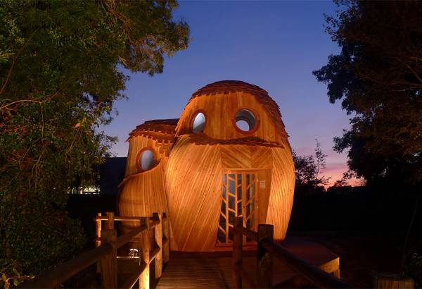 The beautiful owl-shaped refuge that looks like something out of fairy tales