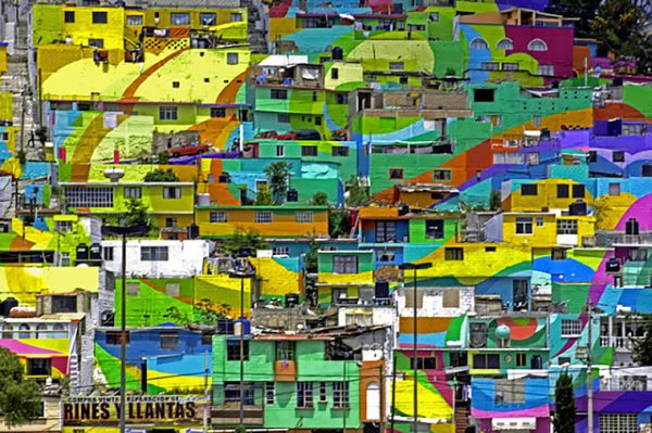 Street art : au Mexique le quartier qui a éliminé la violence avec les couleurs (PHOTO)