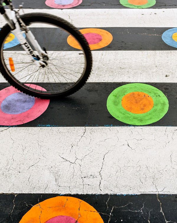 Madrid's pedestrian crossings become multicolored thanks to Street Art (PHOTO)
