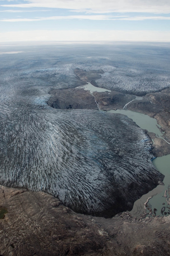 El misterio de la nieve negra de Groenlandia (FOTO)