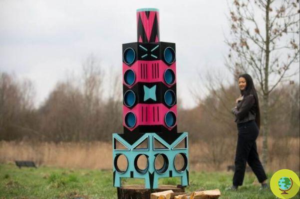 Ikea transforms old furniture into houses for birds, bees and bats