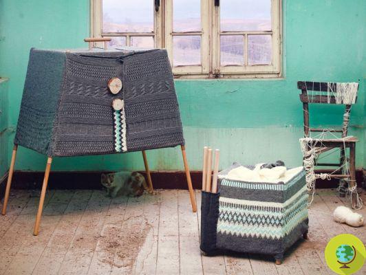 Knitted furniture