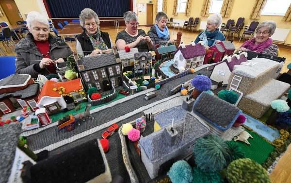 El maravilloso pueblo de Irlanda recreado en crochet