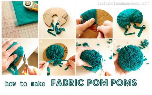 Do-it-yourself pon pon: 10 easy ways to make them