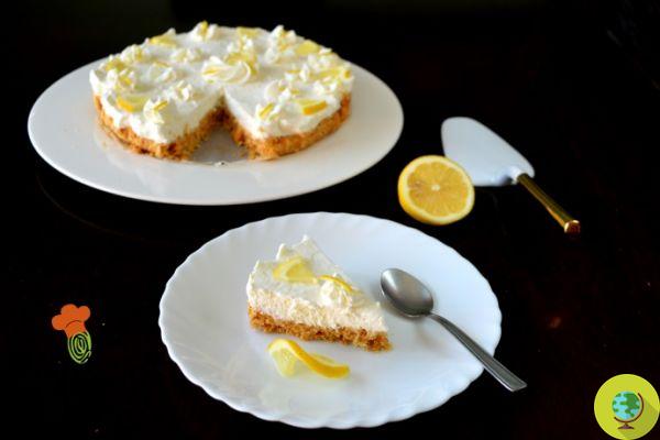 Cheesecake de limón [receta sin horno]