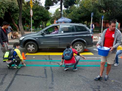 Bogotá ': como os cidadãos melhoram a segurança rodoviária em nome do bem comum