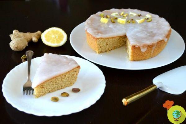 Ginger and Lemon Cake: Butter-free, fresh and delicious recipe