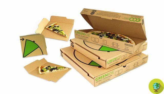 Green Box: the 3in1 pizza container