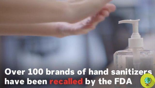 Hand sanitizers dangerous to health or ineffective. The list of products to avoid according to the FDA 