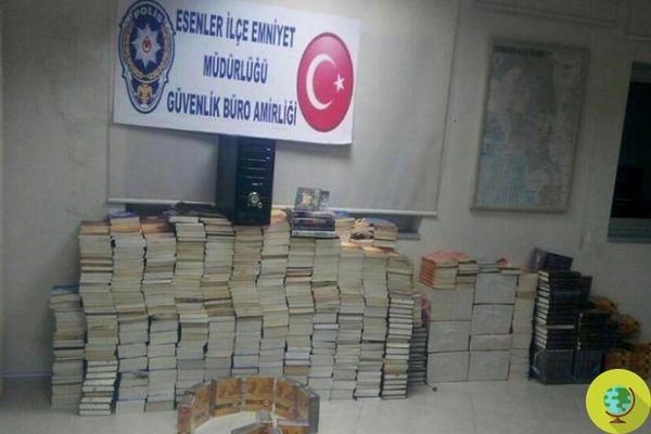 En Turquía, el gobierno destruyó más de 300.000 libros de escuelas y bibliotecas públicas