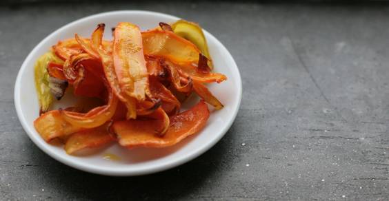 Carrot chips: the recipe to prepare them at home