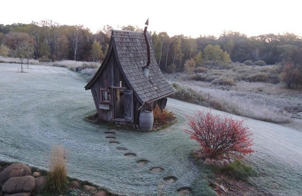 Las extraordinarias casas de madera inspiradas en las películas de Tim Burton (FOTO)