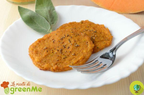 Pumpkin scones with turmeric and sage without yeast