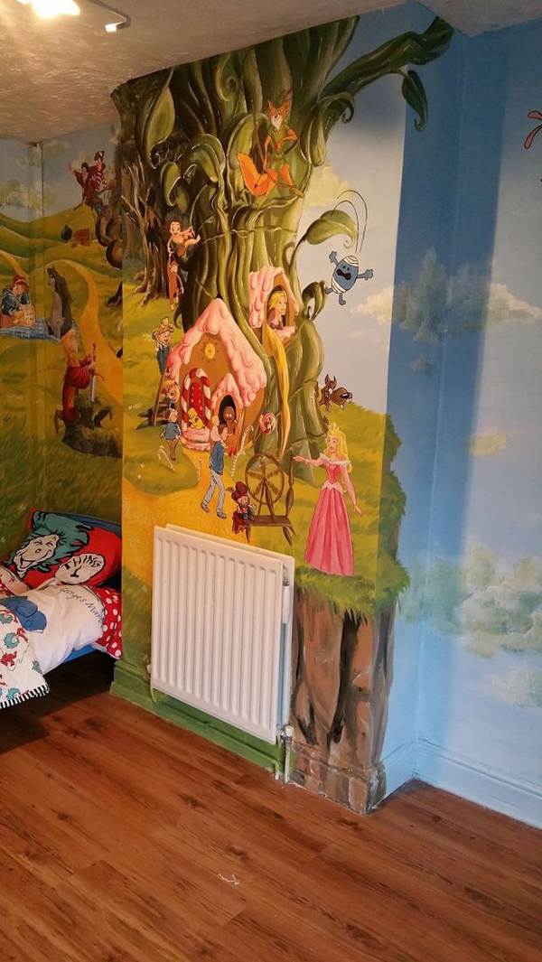 El maravilloso dormitorio inspirado en un cuento de hadas creado por una madre para su bebé (FOTO)
