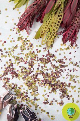 From leaves to recycled paper, how to make DIY confetti at no cost