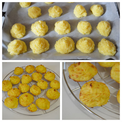 Duchess potatoes: the step by step recipe to prepare them