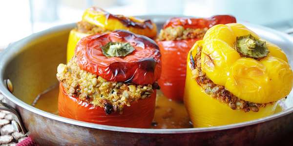 Stuffed vegetables: recipes with 10 different vegetables
