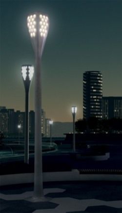Luces de la ciudad sostenible: la farola inteligente alimentada por el sol y el viento