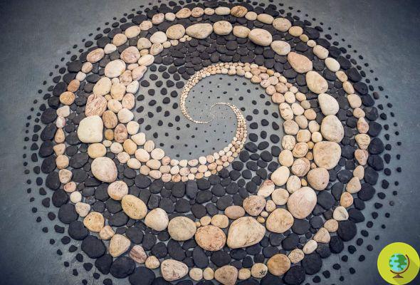 Land Art: o artista que deixa belas espirais de pedra nas praias do País de Gales