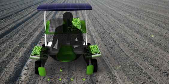 ARAM, the photovoltaic tractor for more sustainable agriculture