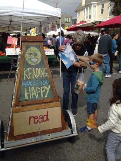 Bibliobicicleta: le bookcrossing met les roues, des livres gratuits pour enfants et adultes à Seattle et San Francisco