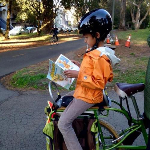 Bibliobicicleta: bookcrossing sets the wheels, free books for children and adults in Seattle and San Francisco
