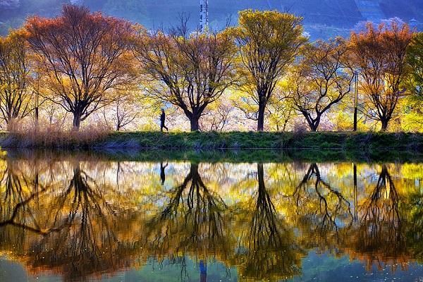 The surreal photos of Jaewoon U with the reflections of the landscapes