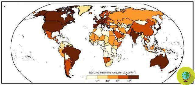 Con una dieta predominantemente vegetariana, los países ricos reducirían sus emisiones en un 61%
