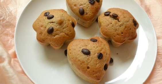 Muffins de café con semillas de lino (receta vegana)