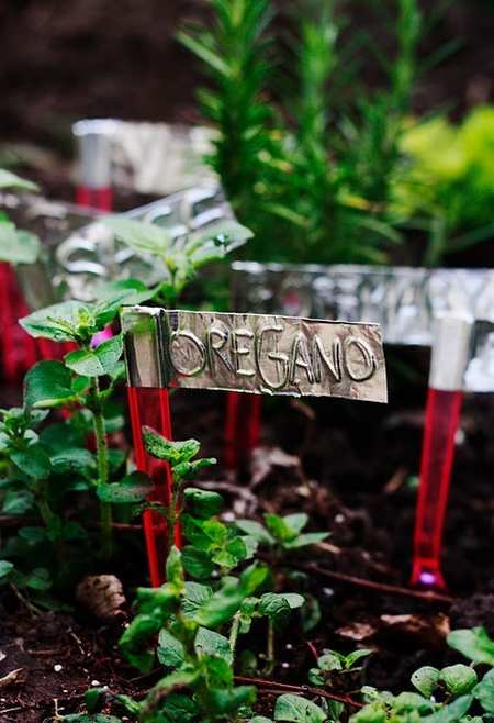 Do-it-yourself garden labels: 10 ideas to make them with 