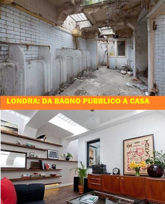 Récupération de l'espace urbain : à Londres, la salle de bain publique abandonnée qui devient une maison