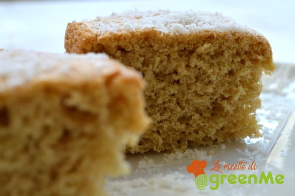 Coconut plumcake without butter