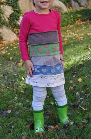 7 clothes and accessories for children from the recycling of old t-shirts
