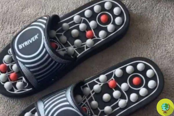 ¿Funcionan realmente las zapatillas Fedez para reflexología podal?
