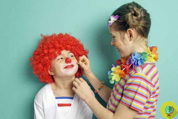 Tricks for children, beware of harmful substances that can ruin your carnival