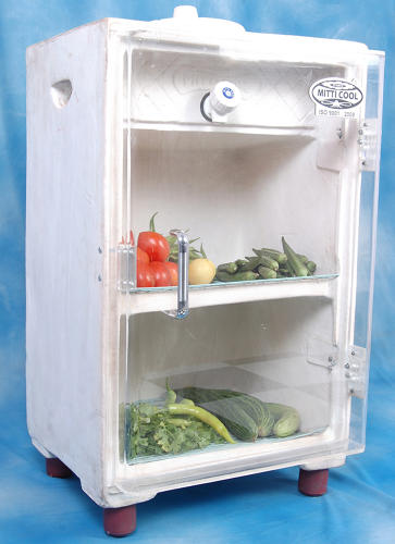 Mitti Cool: a geladeira de baixo custo que conserva alimentos sem eletricidade