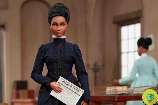 The new Barbie Ida B. Wells: journalist, suffragette and activist for the rights of African Americans
