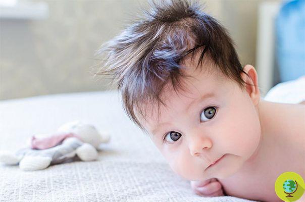 5 curiosidades sobre el pelo de los bebés (que quizás no conocías)