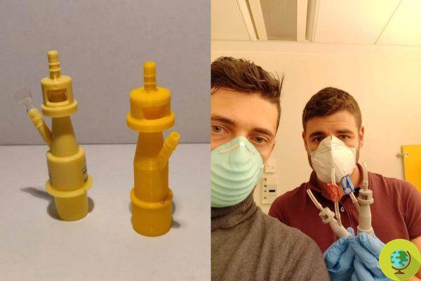 There are no more resuscitation valves in Brescia: this engineer 3D prints them!