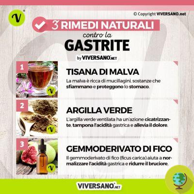 Gastritis: 10 natural remedies