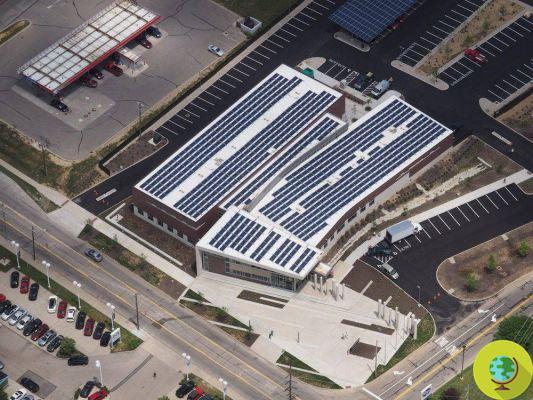 The first solar-powered police station in Cincinnati