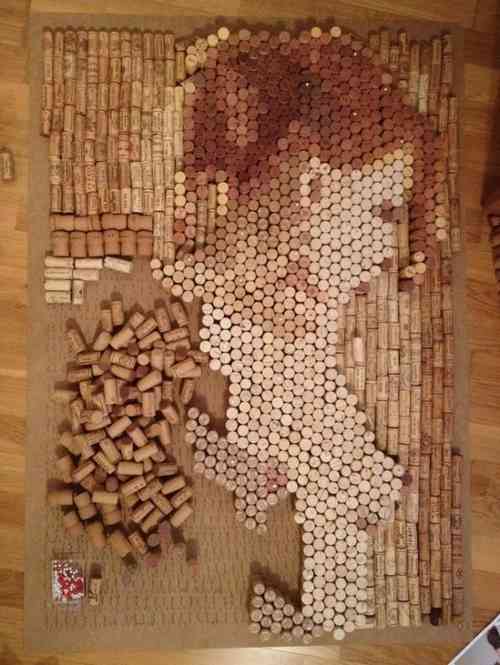 Conrad Engelhardt, the man who painted with corks