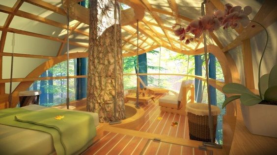 Èterra Samara: a casa na árvore de 5 estrelas suspensa nas florestas canadenses