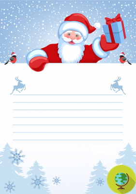Carta de Papá Noel: 5 papeles de carta para imprimir gratis y algunas ideas de bricolaje para sobres