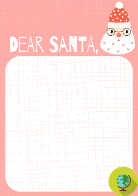 Santa's letter: 5 free printable letter papers and some DIY ideas for envelopes