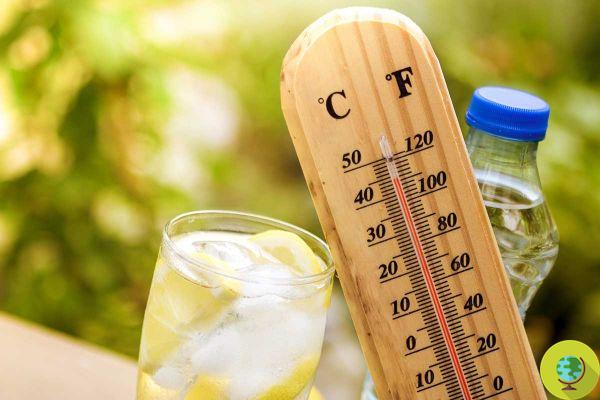 Hot and muggy: in case of heat stroke, do not give paracetamol or acetylsalicylic acid