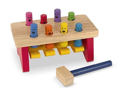 Montessori wooden games to give to children aged 0-2 years