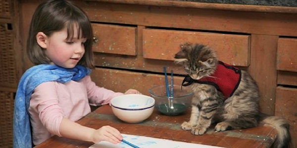 10 great reasons to raise children in the company of pets