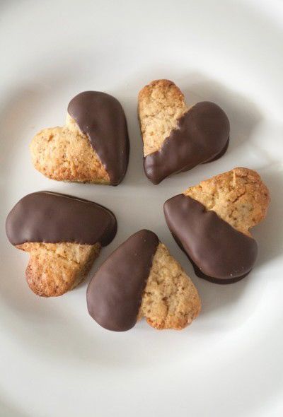Biscuits enrobés de chocolat (recette végétalienne)