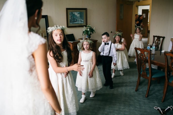 The teacher who invited her special pupils to her wedding (PHOTO)